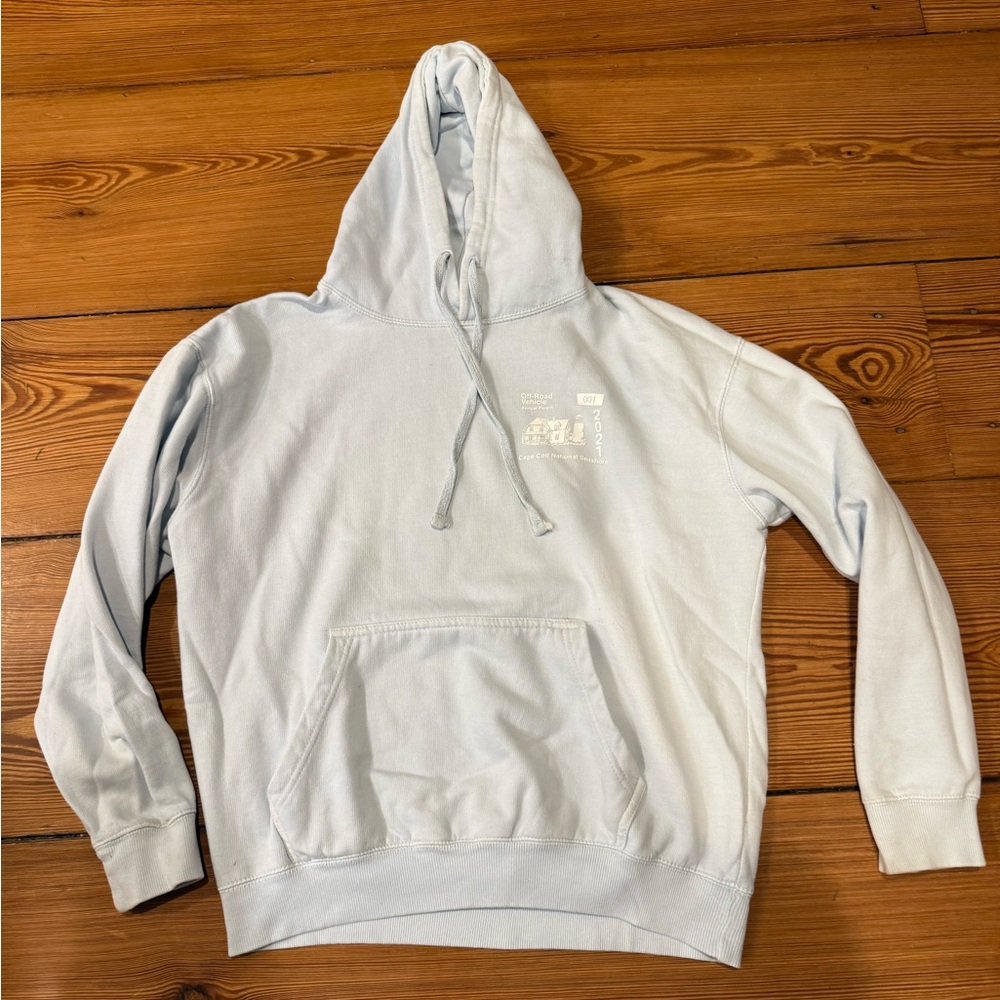 Cape cod national seashore  Light Blue Hoodie